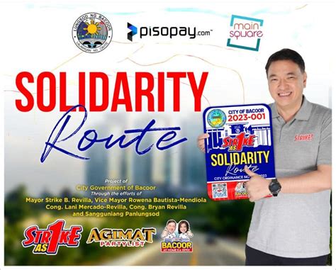 solidarity sticker bacoor|Solidarity Route Sticker is back! Get to know and be informed.